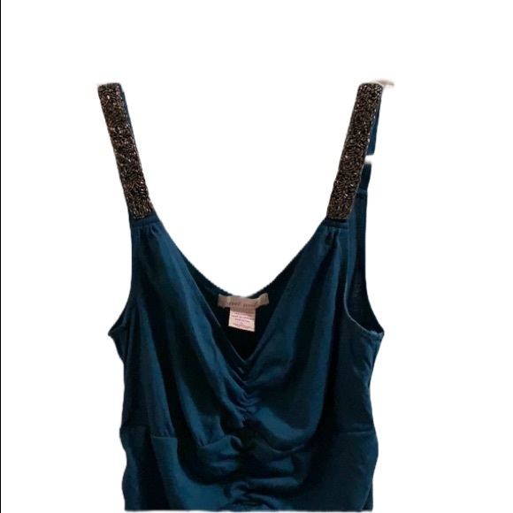 WET SEAL Turquoise Ruched Bodycon Dress! - Picture 2 of 3